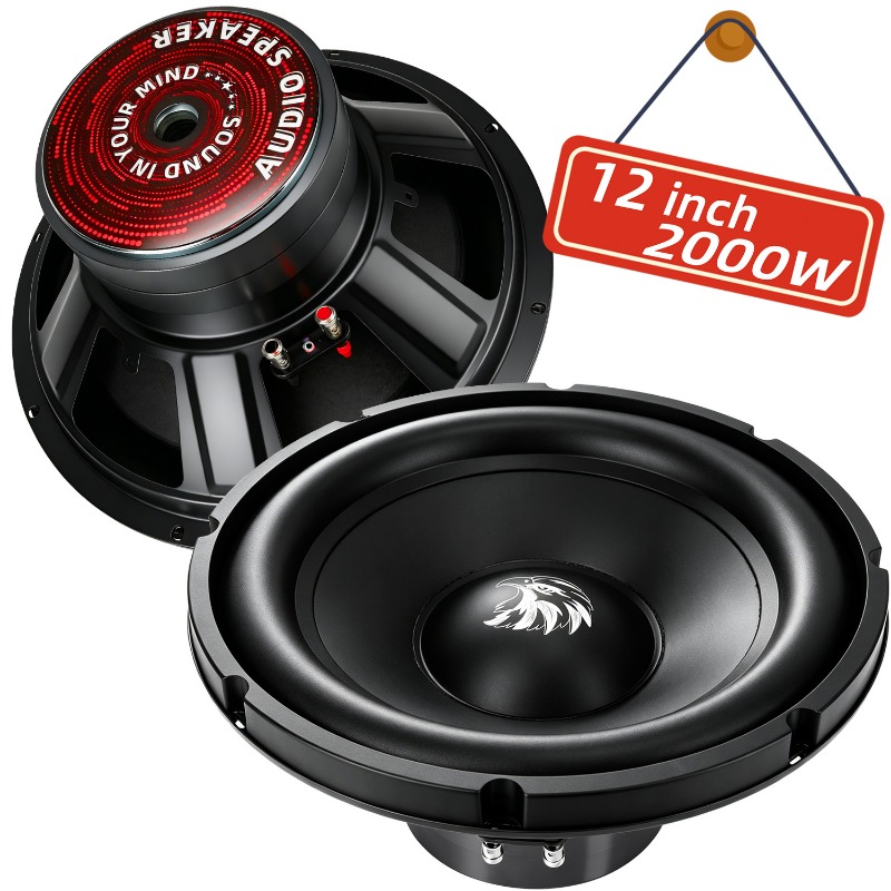 Home Cinema Onkyo 5.1 - 1pcs 12 Inch Car Speakers 2000W