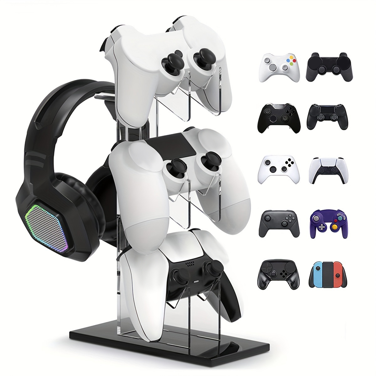 Home Cinema Bluetooth Sony - Universal 3-layer Controller Holder and Headphone