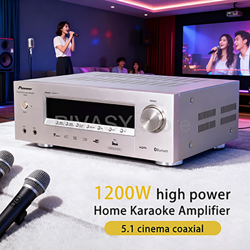 Home Cinema Onkyo 5.1 - 1200W Amplifier Bluetooth Amp SNR85dB Sound
