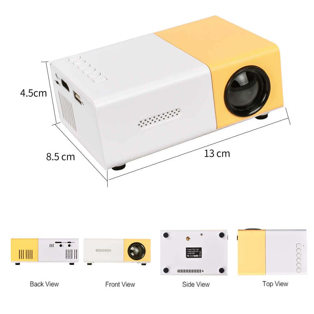 Salange Mini Projector YG300 P - огляд і ціна Home Cinema Setup