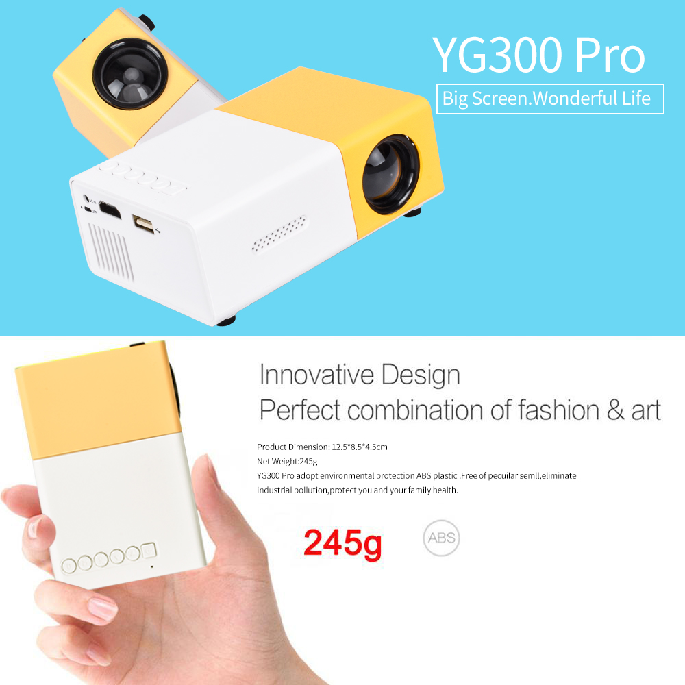 Salange Mini Projector YG300 P - огляд і ціна Home Cinema Setup