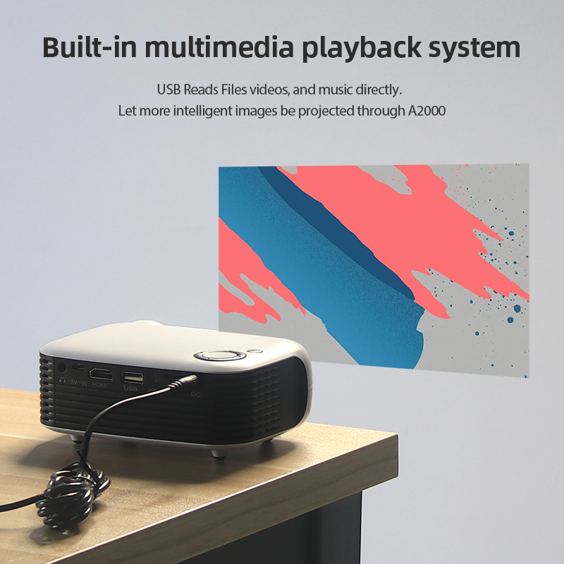 A2000 Mini Projector Portable  - огляд і ціна Home Cinema Setup