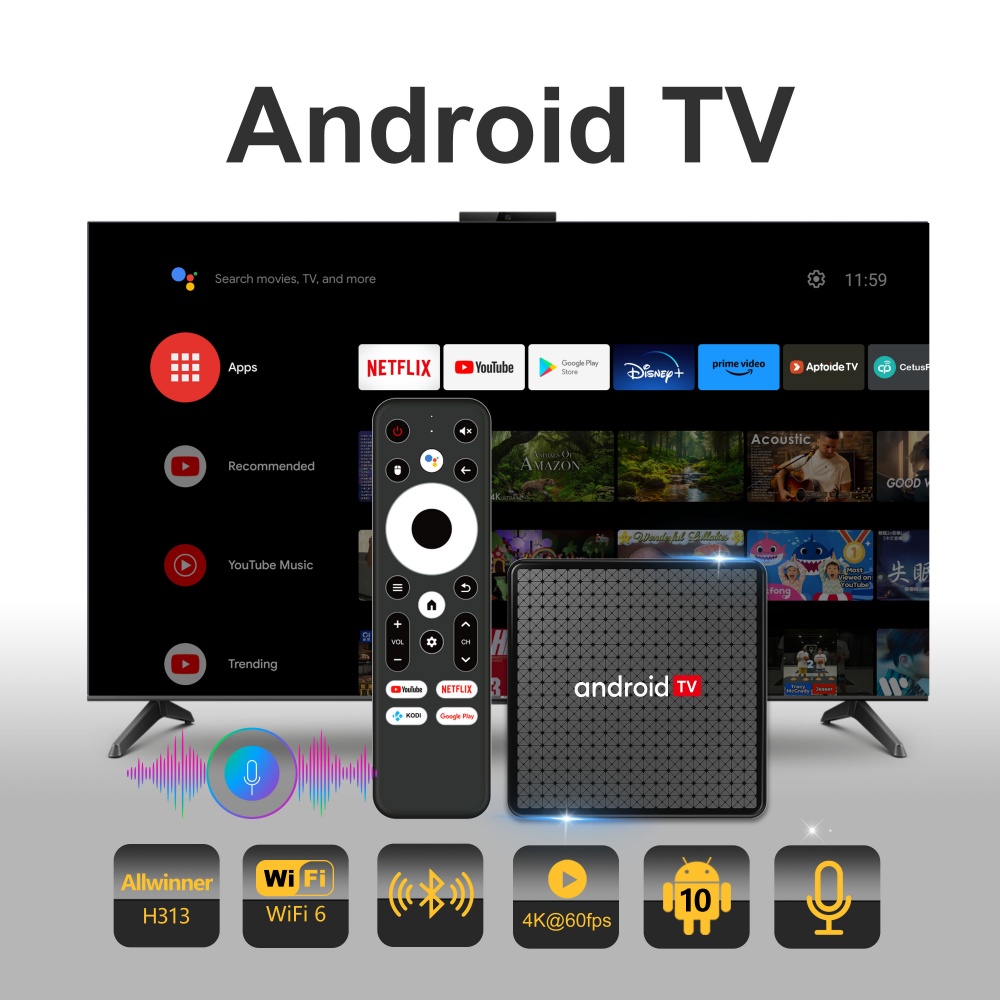 Wudung X5 TV Box AndroidTV All - огляд і ціна Home Cinema Setup