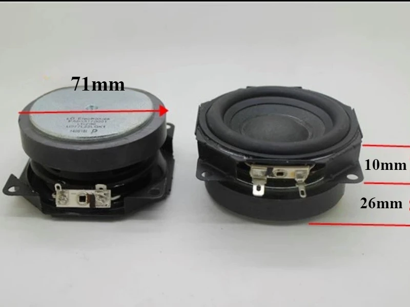 SOTAMIA 1Pcs 3 Inch Mid-subwoo - огляд і ціна Home Cinema Lg