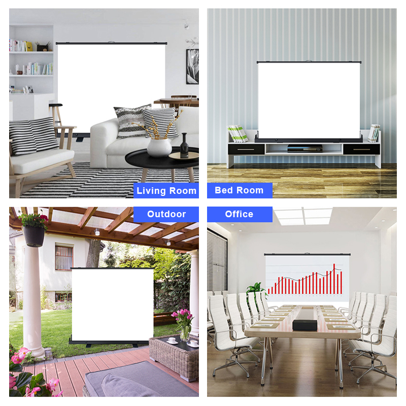 Portable Projector Screen Pull - огляд і ціна Home Cinema Setup
