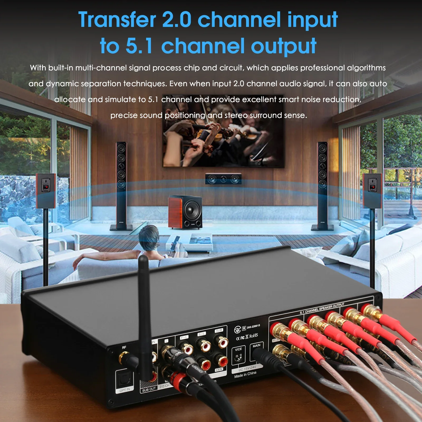 Douk Audio 5.1 Channel Digital - огляд і ціна Home Cinema Onkyo 5.1