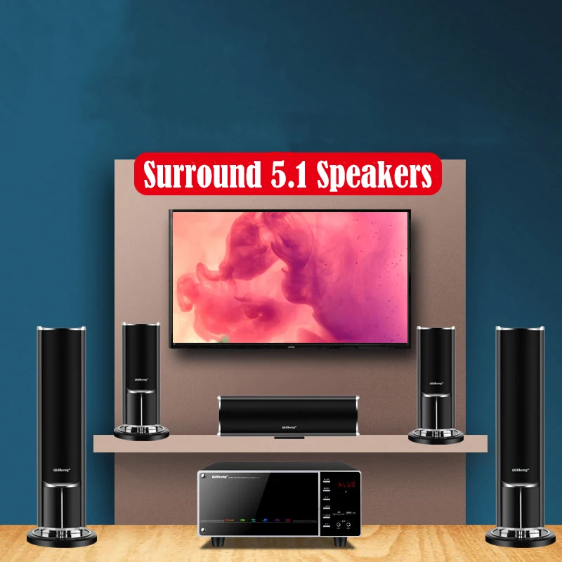 1000W high-power  caixa de som - огляд і ціна Home Cinema Onkyo 5.1