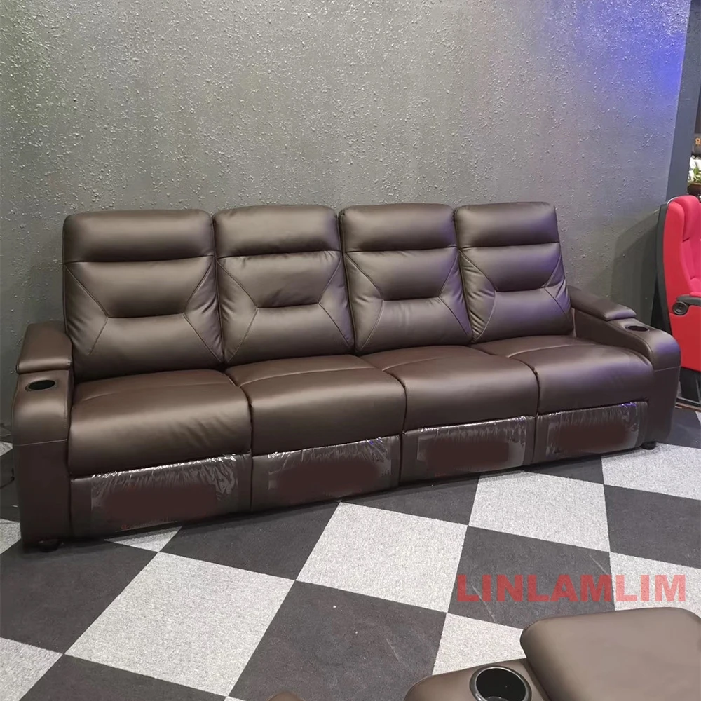 Linlamlim Genuine Leather Sofa - огляд і ціна Home Cinema Couch