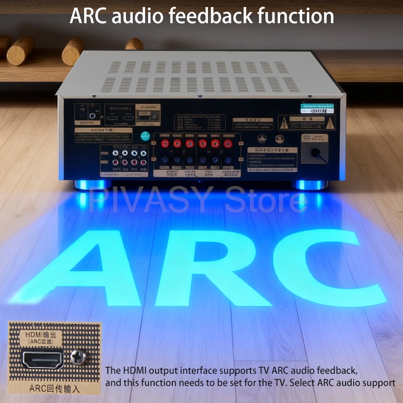 1200W Amplifier Bluetooth Amp  - огляд і ціна Home Cinema Onkyo 5.1