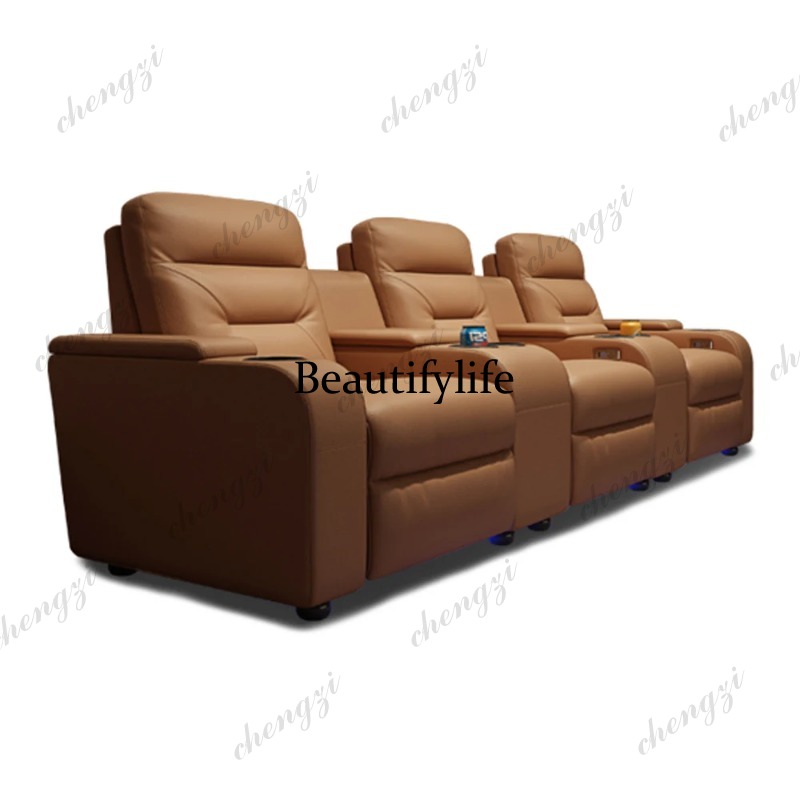 Leather Sofa set With POWER RE - огляд і ціна Home Cinema Couch